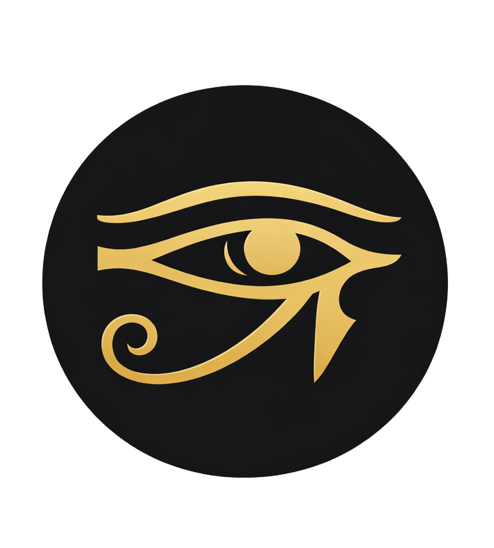 Eye of Horus Egyptian symbolic canvas wall art with meaningful details