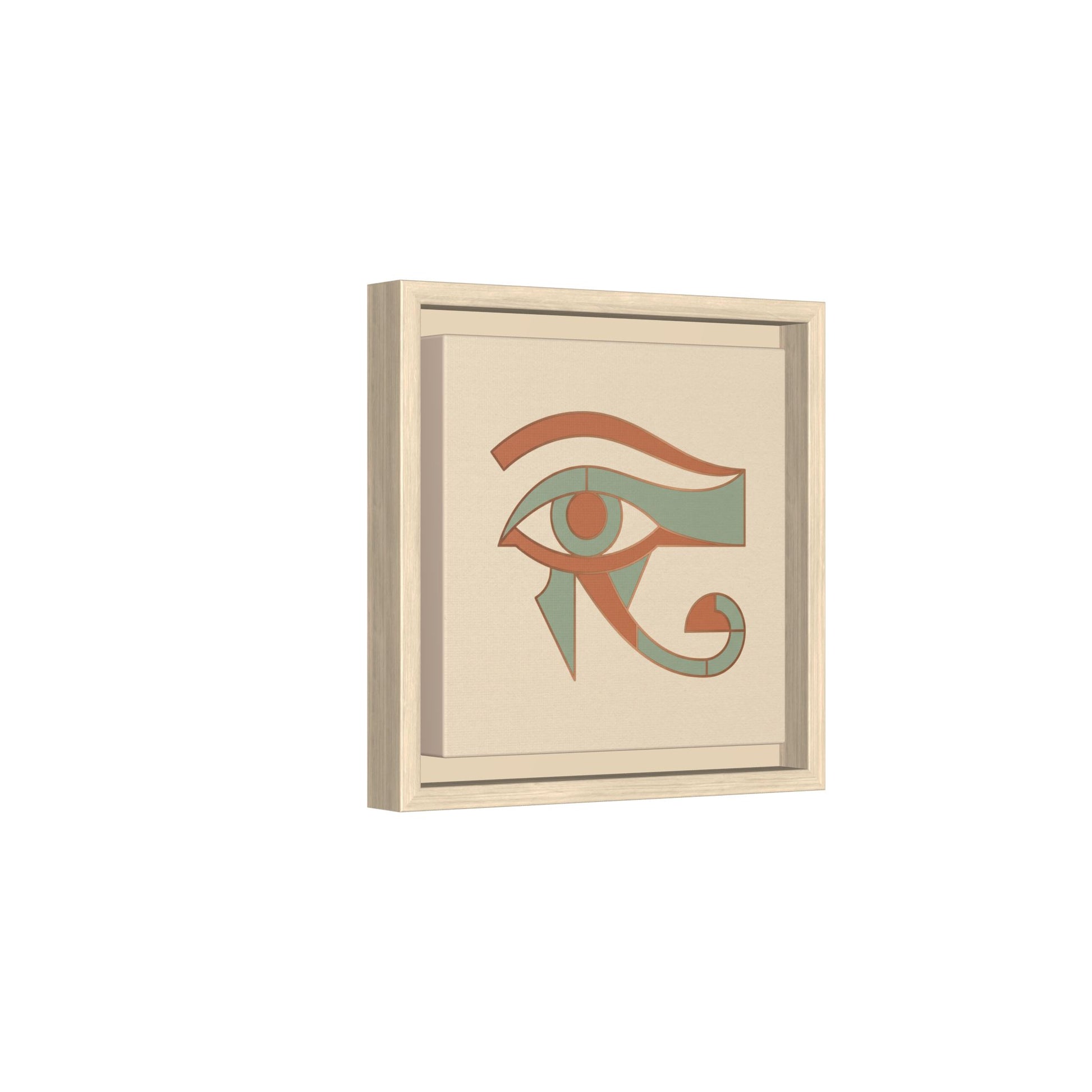Sacred Wadjet canvas packaging — eco friendly rigid mailer with corner protectors for safe shipping