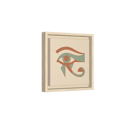 Sacred Wadjet canvas packaging — eco friendly rigid mailer with corner protectors for safe shipping