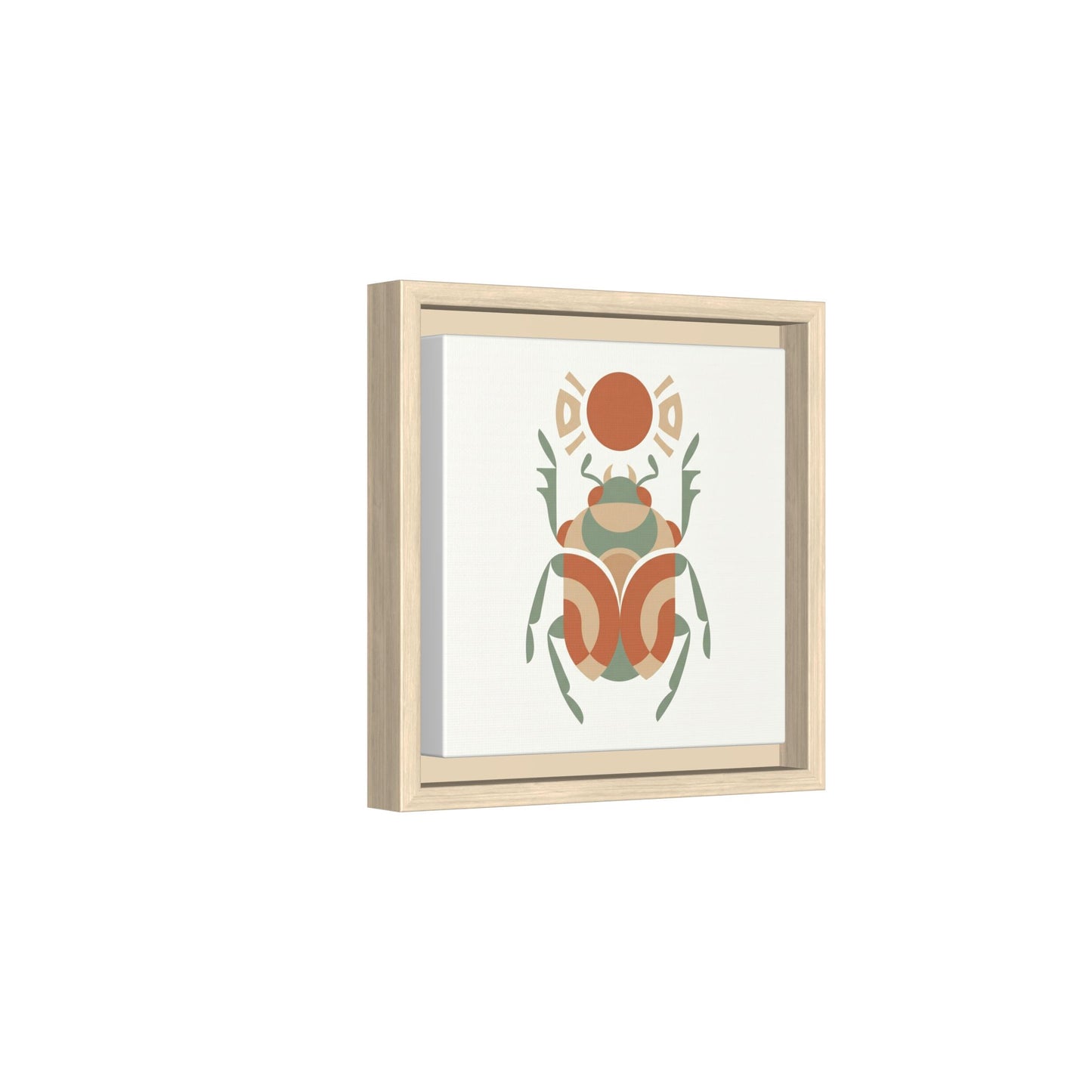Khepri Awakening canvas packaging — eco friendly rigid mailer with corner protectors for safe shipping
