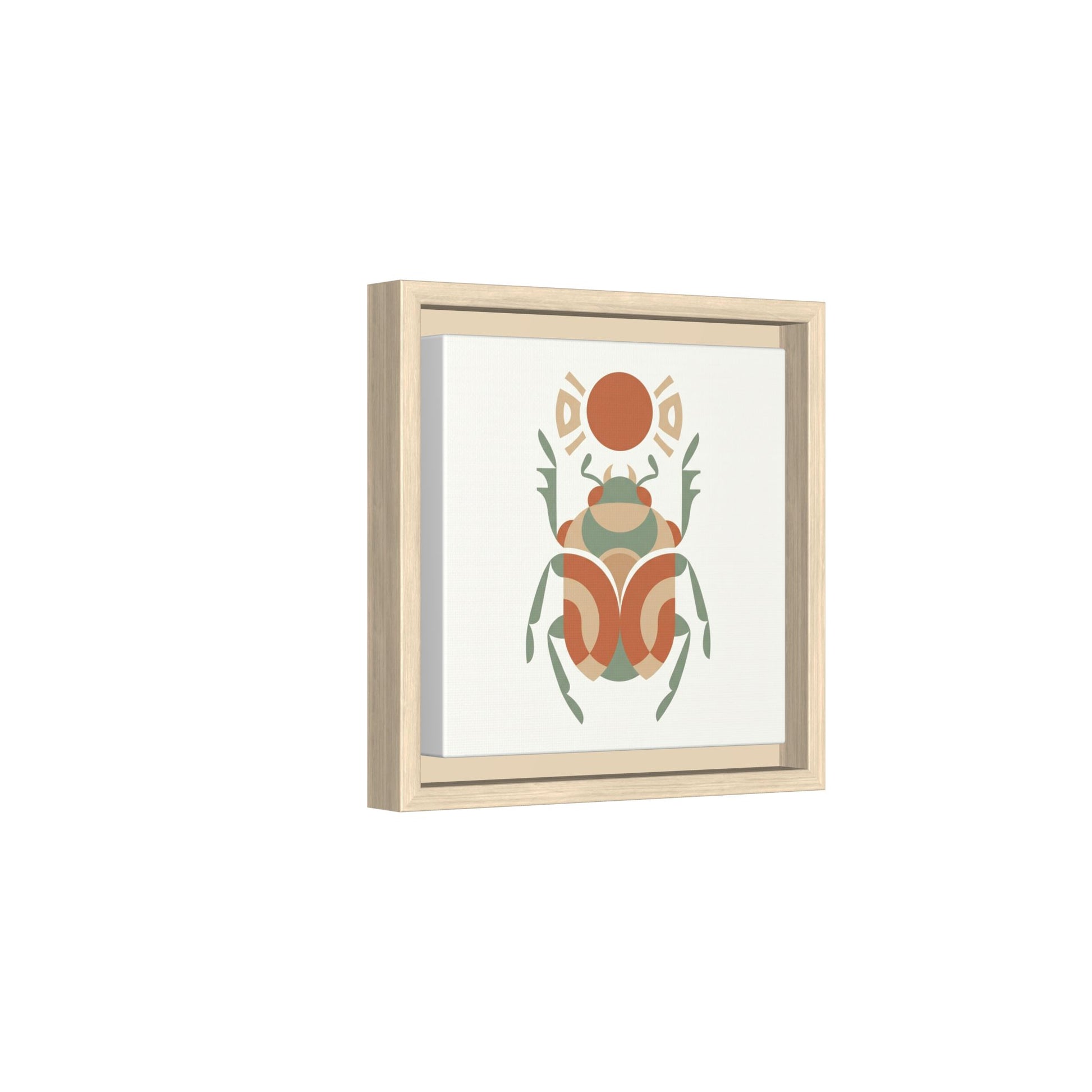 Khepri Awakening canvas packaging — eco friendly rigid mailer with corner protectors for safe shipping