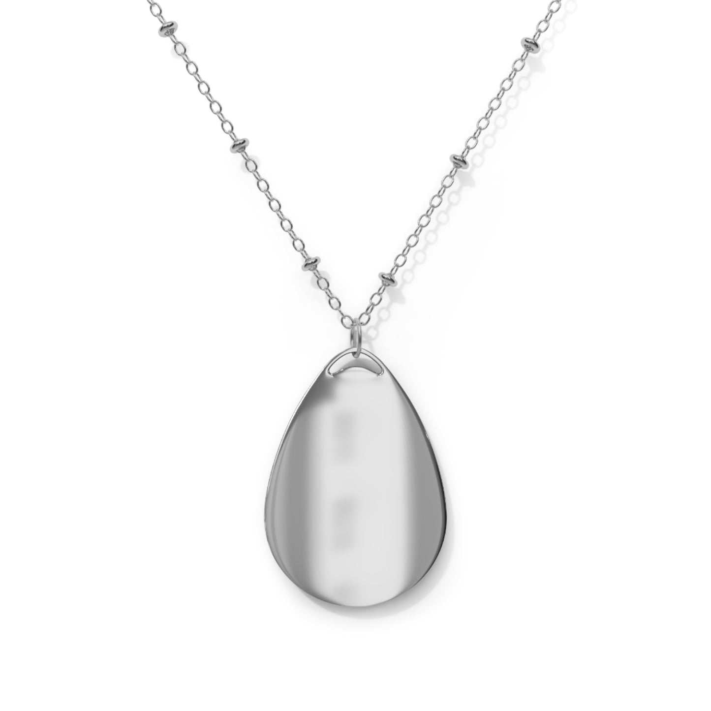 Eye of Horus Oval Necklace — Egyptian Protection Pendant