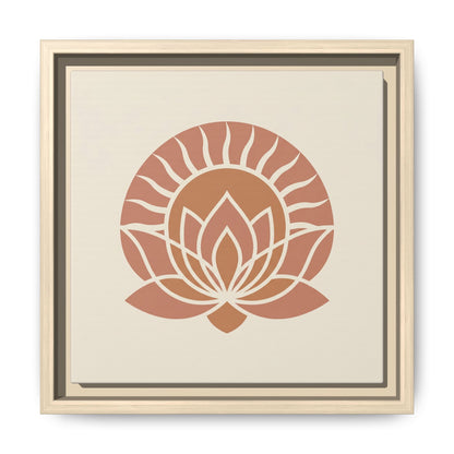 FSC certified pine frame stretched canvas back — 1.25 inch depth profile with sawtooth hanging hardware